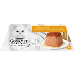 Паштет для котів Purina Gourmet Revelations мус з куркою 2х57 г (7613287070081) - мініатюра 4