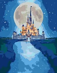 Картина за номерами Rosa Start Чарівний замок 35x45 см