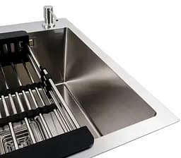 Кухонна мийка Platinum HANDMADE 78*50С R (SP000041296) - мініатюра 9