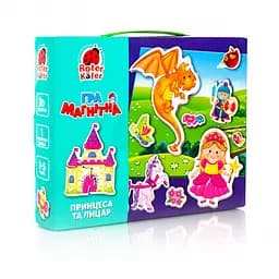Игра настольная "Магнитная игра. Принцесса и рыцарь" укр. RK2070-01