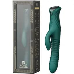 Вибратор-кролик Zalo Mose 2 25.7 см зеленый