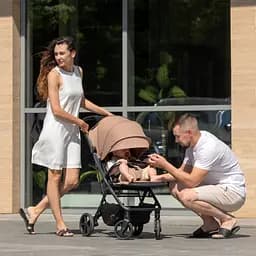 Прогулянкова дитяча коляска з автоматичним складанням від 6 місяців до 3-4 років Nova Carrello Marengo Grey сірий - мініатюра 8