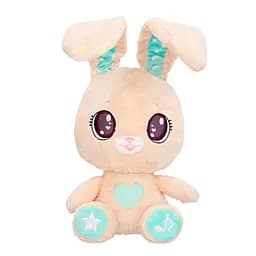 Интерактивная мягкая игрушка Peekapets Кролик, 28,5 см, бежевый (88955)