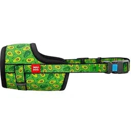 Намордник для собак Waudog Nylon Авокадо, пластиковий фастекс №1 (14-20 см) (5366)