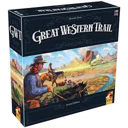 Настільна гра Plan B Games Великий західний шлях 2.0 (Great Western Trail 2.0) (укр. правила) (ESG50160EN)