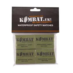 Сірники водозахисні Kombat UK Waterproof 4 пачки (KB-WM4)