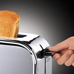 Тостер Chester 1000Вт, довгі слоти, метал, сріблястий Russell Hobbs kuh0014879 - мініатюра 5