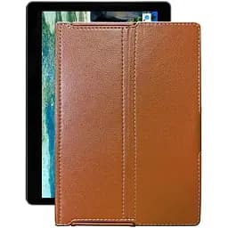 Чехол StatusCASE из экокожи для планшета MIXzo ME1030 4G Коричневый
