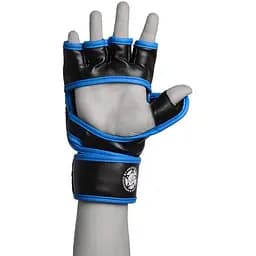 Рукавички для MMA Power Play 3058, Black/Blue - XL - мініатюра 5
