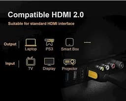 Кабель Ugreen HD101 HDMI Round Cable 4K 30Hz  HDMI 1.4 10 м жовтий/чорний (10170) - мініатюра 3