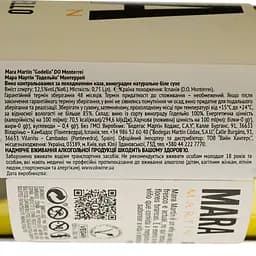 Вино Martin Codax Mara Martin Godello DO Monterrei, біле, сухе, 0,75 л - мініатюра 4