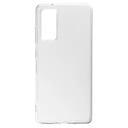 Прозрачный чехол для Samsung Galaxy S20 FE (G780) с защитой камеры, тонкий, силиконовый, бесцветный, ударостойкий, противоударный бампер c закрытой камерой, ArmorStandart (ARM59884)
