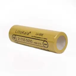 Акумулятор 21700 LiitoKala 5000 mAh Li-ion (50E-JT) - мініатюра 2