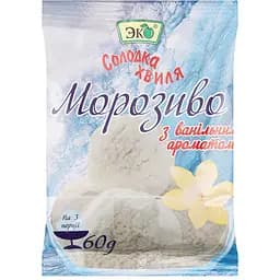 Морозиво Еко Солодка хвиля ванільне 60 г