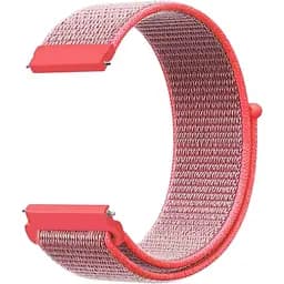 Ремінець DK CDK для Xiaomi Amazfit Bip / Bip Lite 20mm Nylon Sport Loop (012415) (hot pink)