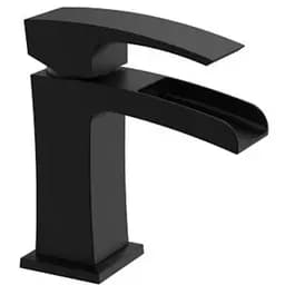 Змішувач для умивальника Koer "Водоспад" KB-14007-05 KR3447 Чорний матовий