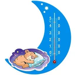 Термометр Стеклоприбор Сувенир П-17 Луна Мишка (300197)