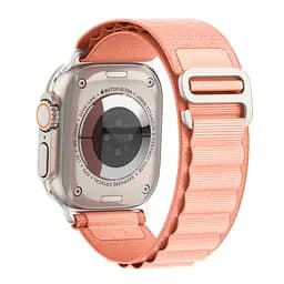 Ремінець для Apple Watch 49/46/45/44/42 (Series 1-3), рожевий, Alpine Loop Alpina Band, тканинний поліестеровий ремінець для смарт-годин, дихаючий, для активного відпочинку та спорту, ArmorStandart (ARM81051) - мініатюра 5