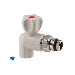 Кран кульовий радіаторний PPR Thermo Alliance 20х1/2 кутовий DSW431