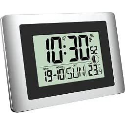 Годинник настінний Technoline WS8028 Silver/Black (WS8028)