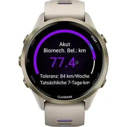Смарт-годинник Garmin Forerunner 970 Soft Gold Titanium with French Gray Case and French Gray/Translucent Indigo Band (010-02969-12) [142389] - мініатюра 7