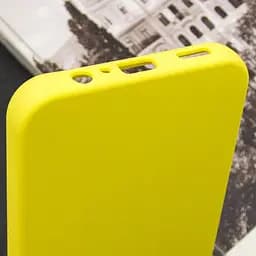 Чохол Silicone Cover Lakshmi Full Camera (AAA) для Samsung Galaxy A14 4G/5G Жовтий / Yellow - мініатюра 7