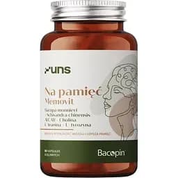 Ноотроп для мозку UNS Na Pamiec Memovit 90 капсул (100-10-5789303-20)