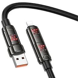 Дата кабель Hoco U143 Joy 4in1 USB to Lightning/Type-C to Type-C 240W (1.2m) Black - мініатюра 3