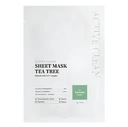 Тканевая маска Village 11 Factory Active Clean Sheet Mask Tea Tree, с чайным деревом 23 г