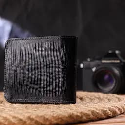 Чоловічий шкіряний портмоне Canpellini 11х9,5х1 см acs0025028 - мініатюра 7