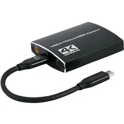 Адаптер-перехідник Cablexpert USB-C на 2 HDMI (A-CM-HDMIF2-01)