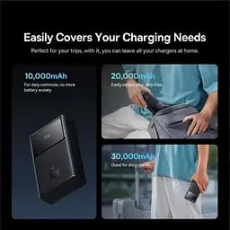 Портативний ЗП Baseus Star-Lord Digital Display 30W 30000 mAh (P10022905113-00) Cluster Black - мініатюра 6