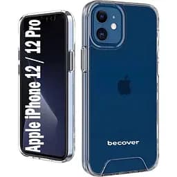 Чохол-накладка BeCover Space Case для Apple iPhone 12 / 12 Pro Transparancy (707793)