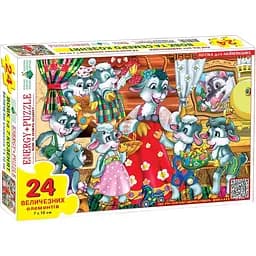 Игра-пазл Київська фабрика іграшок Семеро козлят 24 элементов