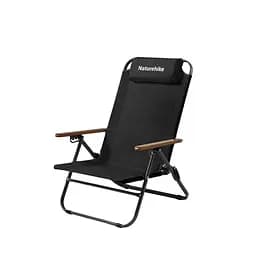Крісло складане з регульованим нахилом Naturehike CNK2550JJ012 чорний
