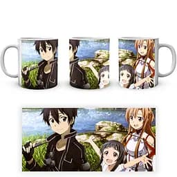 Кухоль GeekLand Sword Art Online Майстра меча онлайн Асуна Кіріто Юї SAO 02.33 330 мл білий - мініатюра 4