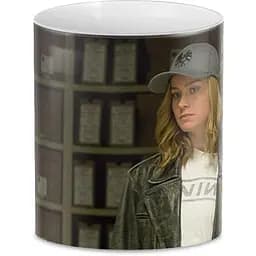 Кухоль GeekLand Капітан Марвел Captain Marvel CМ.02.09 330 мл білий