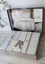 Постільна білизна Novelle White Жаккард Romeo Home pbe0051819