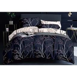 Комплект постельного белья Soho Lounge Evolution Dark Blue Евро 200x230 см темно-синий (A130163)