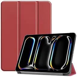 Чохол-книжка BeCover Smart Case для Apple iPad Pro 11" M4 2024 Red Wine (711628)