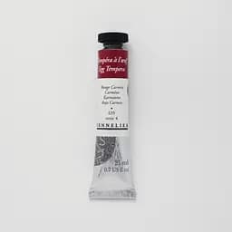 Фарба темперна Sennelier 21 мл, професійна, S4, Червоний кармін (Carmine Red)