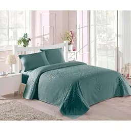 Простыня-покрывало Tac Dama Royal махровая 200х220 см хаки 000229781