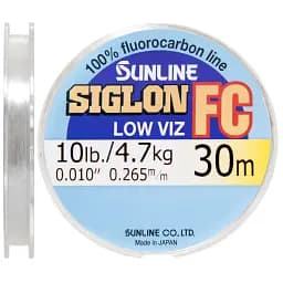 Флюорокарбон Sunline Siglon FC 30 м 0.10 мм 0.7 кг поводковий - мініатюра 2