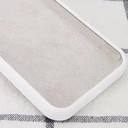 Чохол Epik Silicone Case Full Protective AA NO LOGO для Apple iPhone 13 mini 5.4" Білий/White - мініатюра 3