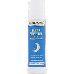 Спрей с мелатонином для улучшения сна Dr. Mercola Sleep Support Spray with Melatonin с малиновым вкусом 25 мл