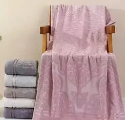 Махрові банні рушники 70x140 см - великий сімейний набір 6 шт. DT-161-72 м'яка махра різні кольори для ванни та душу