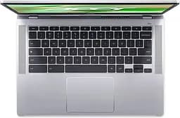 Ноутбук Acer 14 Chromebook CB314-4H FHD IPS/Intel N100/8GB/128SSD/UMA/ChromeOS/Silver (NX.KNBEU.003) - мініатюра 4