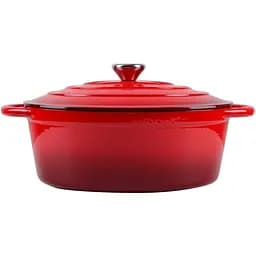 Гусятниця (ростер) чавунна Ringel Essen з кришкою 4.5 л (30х23 см) (RG-2308-30) - мініатюра 2