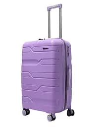 Валіза середня Milano bag 0306 поліпропілен M Бузковий - мініатюра 6