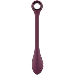 Вибратор Dreamtoys Glam Bendable G-Spot Vibe 22 см бордовый